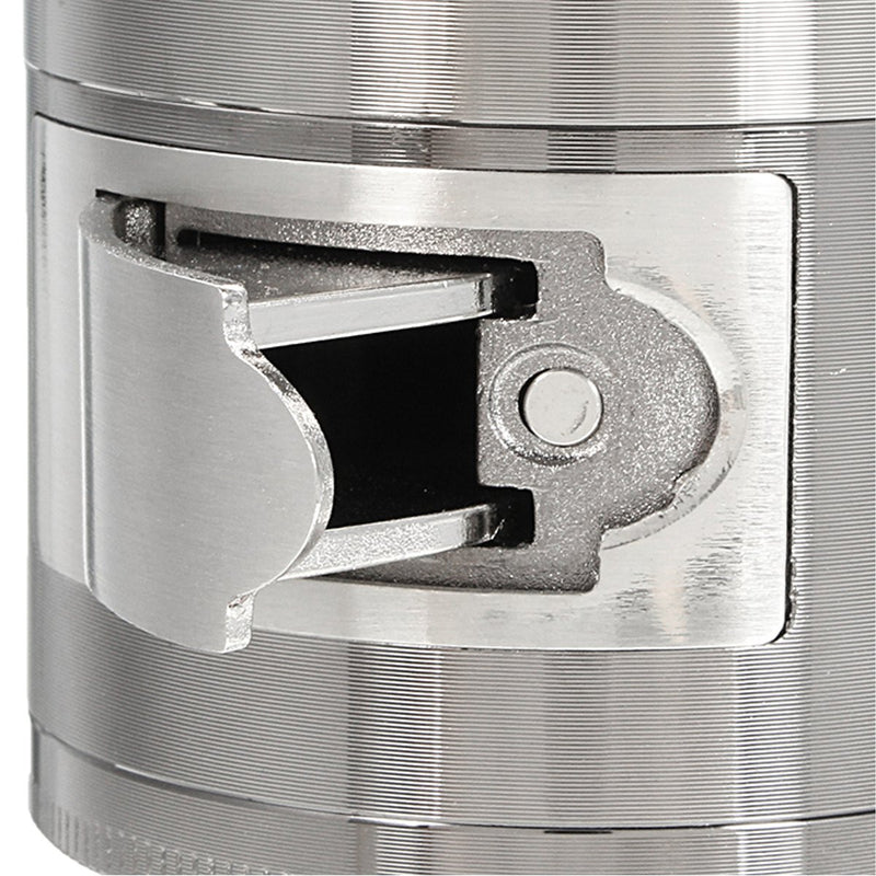 Multi Functional 63MM 2.48 Inch 4 layers CNC ZINC ALLOY Metal Herb Grinder Crusher Smoke Grinder