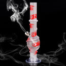 Fireball Acrylic Hoo kah Pipe Water Pipe Plastic 205mm Height