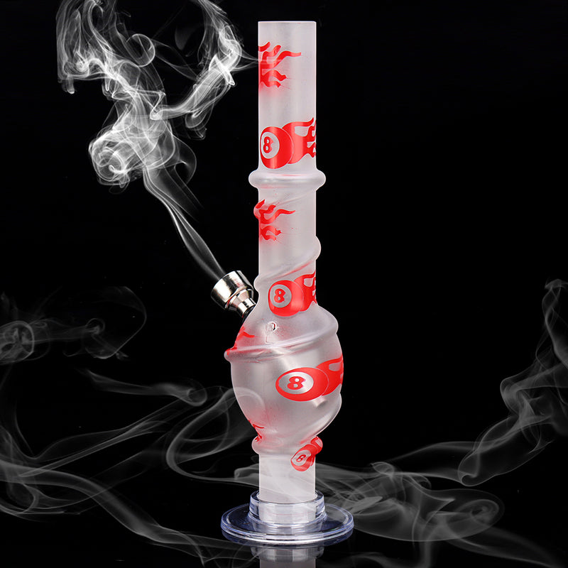 Fireball Acrylic Hoo kah Pipe Water Pipe Plastic 205mm Height