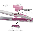 Wet or Dry Hair Use 5 Gear Adjustable Women Professional Hair Straightener Curling Iron Curl Wave Machine Salon Wand