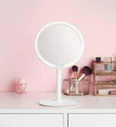 Xiaomi Mijia 2000mAh Portable LED Makeup Mirror Brightness Adjustable Patented Surrounding LED Lamp Breads Ra 92* Cordless HD Makeup Cosmetics LED Mirrors