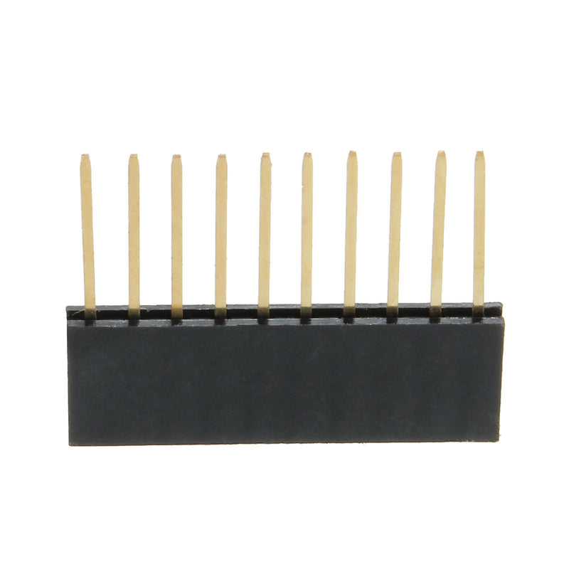 50pcs 10P 2.54MM Stackable Long Connector Female Pin Header