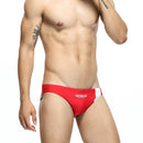 SEOBEAN S5191 Men Swimming Trunks Low Waist Sexy Bikini Swimming Pants Skin Comfortable