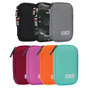 BUBM 6/9 USB Drive Shuttle Case Portable USB Flash Drives Storage Bag Carrying Case Holder Pouch Pro