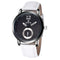 SKONE 5015 Men Women Quartz Watches Water Resistant Leather Business Leisure Wrist Watch