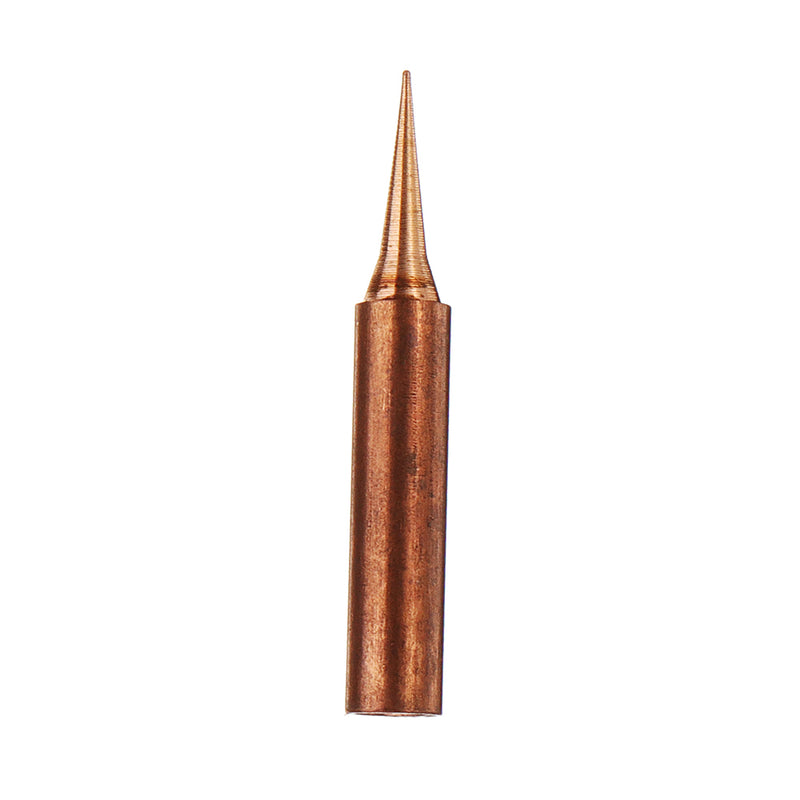 10Pcs Pure Copper Iron Tips 900M-T-I Soldering Tips for Soldering Rework Soldering Iron Station