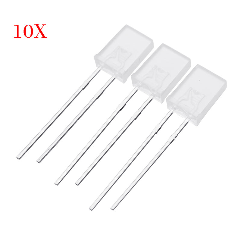 1000Pcs 2x5x7mm 2.8-3V Square Blue LED Light Emitting Diode For DIY Projects