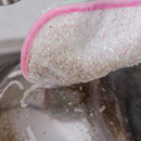 Honana Kitchen Cleaning Scouring Pad 1PC Double Sided Antibacterial Scrubbing Cleaning Sponge