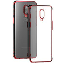 Bakeey Plating Transparent Shockproof Soft TPU Back Cover Protective Case for OnePlus 7