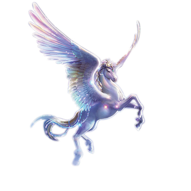 Animal Unicorn Patches for Clothes Ironing on Heat Transfer Stickers DIY Decor Sticker Appliqued