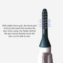 2 in 1 Electric Face Massage Roller Heated Eyelashes Curler Multifunction