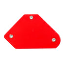 4pcs Mini Triangle Soldering Positioner 9Lb Fixed Angle Magnetic Welding Locator Tool
