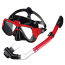 Full Face Diving Mask Snorkel Scuba Swimming Dry Snorkeling Set Free Breath