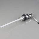 300ml Classic White Built In Pump Press Soap Dispenser Kitchen Bathroom Sink Soap Hand Liquid Pump