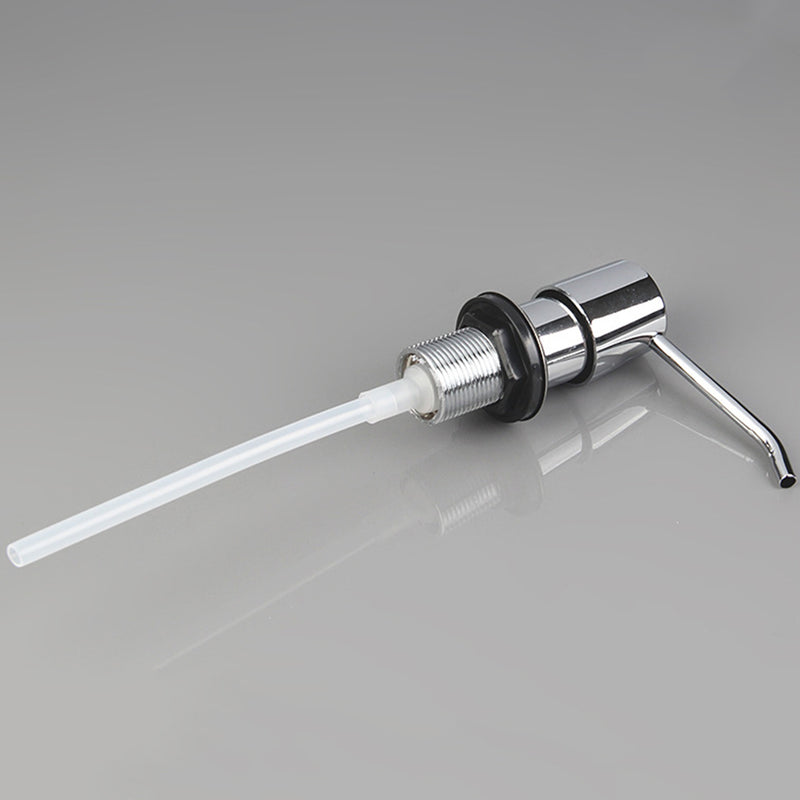 300ml Classic White Built In Pump Press Soap Dispenser Kitchen Bathroom Sink Soap Hand Liquid Pump