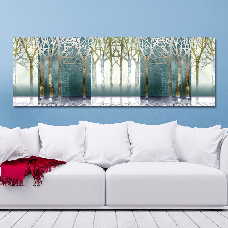 DYC 10665 Single Spray Oil Paintings Forest Silhouette Landscape For Home Decoration Paintings Wall Art