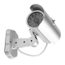 Emulational Dummy CCTV Outdoor Security Camera with 18 Red Flashing LED Light