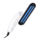 Minleaf ML-HS2 Unisex Quick Hair Comb Traveling Foldable Beard Comb Straightener PTC Multifunctional Curling Curler Show Cap For Men&Women