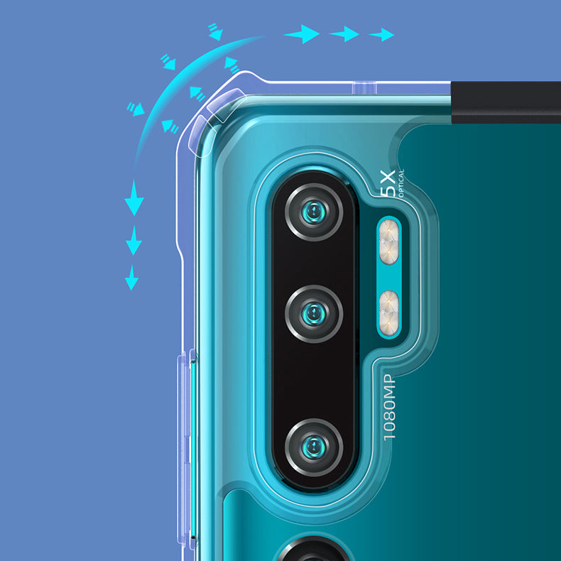 Bakeey Armor Bumper Edge Transparent Acrylic + Soft TPU Edge Protective Case for Xiaomi Mi Note 10 / Xiaomi Mi Note 10 Pro / Xiaomi CC9 Pro