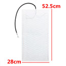 4Pcs Universal Carbon Fiber Car Heated Seat Heater Pad Kit High Low Temp Switch