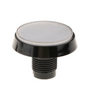 60mm Round Arcade Push Button 12V LED Lamps Switch for Large Machine Projects / Arcade Games Video Player Replace Accessories - White