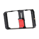 U-Rig Pro Smartphone Video Rig 3 Shoe Mounts Filmmaking Case Handheld Phone Video Stabilizer Grip Tripod Mount Stand for iPhone X 8 8 Plus Samsung S8 and More