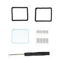 Glossy Glass Cover Lens Replacement Kit for GoPro Hero 3 Waterproof Housing Case Repair Part with Screwdriver