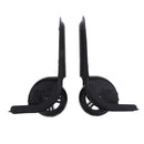 Couple of Luggage Repair Caster Wheels Replacement for Suitcase Black D011