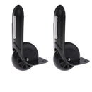 Couple of Luggage Repair Caster Wheels Replacement for Suitcase Black D005