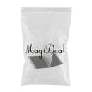 6 in 1 Aluminum Storage Box Bag Memory Card Case Holder Wallet Double-layer for SD SDHC SDXC MMC (3 + 3 ) -Silver