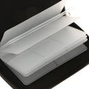 Memory Card Carrying Case Pouch - Suitable for SDHC SD CF and SM Cards - 8 Pages & 22 Slots - Media Storage & Organization (Orange)