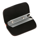 Memory Card Carrying Case Pouch - Suitable for SDHC SD CF and SM Cards - 8 Pages & 22 Slots - Media Storage & Organization (Orange)
