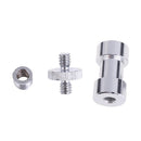 1/4'' and 3/8'' Converter Threaded Screws Adapter Mount Set for Camera/ Tripod/ Monopod/ Ballhead/ Light Stand/ Shoulder Rig, Set of 3