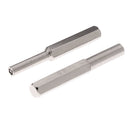 Security Bit Steel Set 3.8mm + 4.5mm Security Bit Screwdriver Opening Tool (5cm Length) for NES SNES N64 Super Nintendo 64 Cartridges & Systems