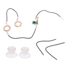 Transparent Analog DIY LED Light Thumb Sticks Mod Clear Thumbsticks for Xbox One Game Controller Repair Kit