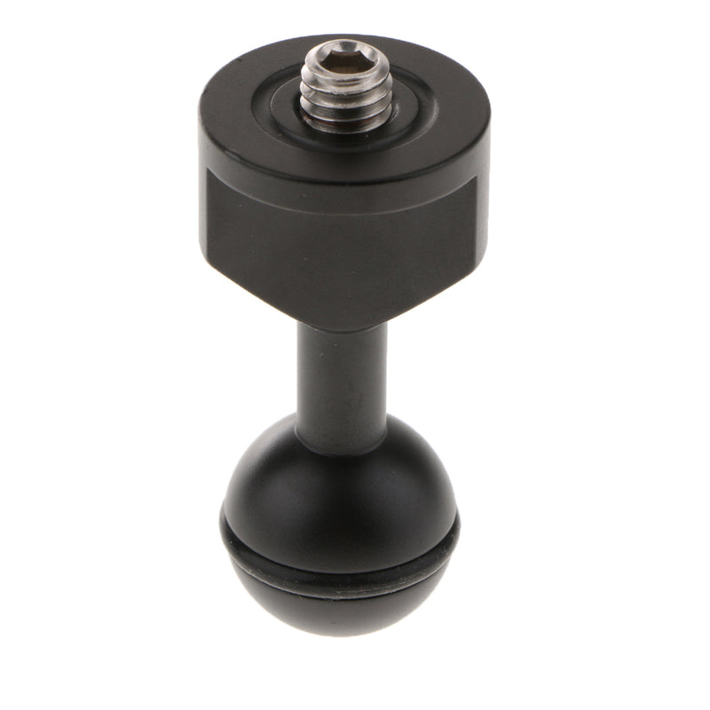 1" Ball Head to 3/8 Screw Adapter F Underwater Camera Arm Diving Photograph