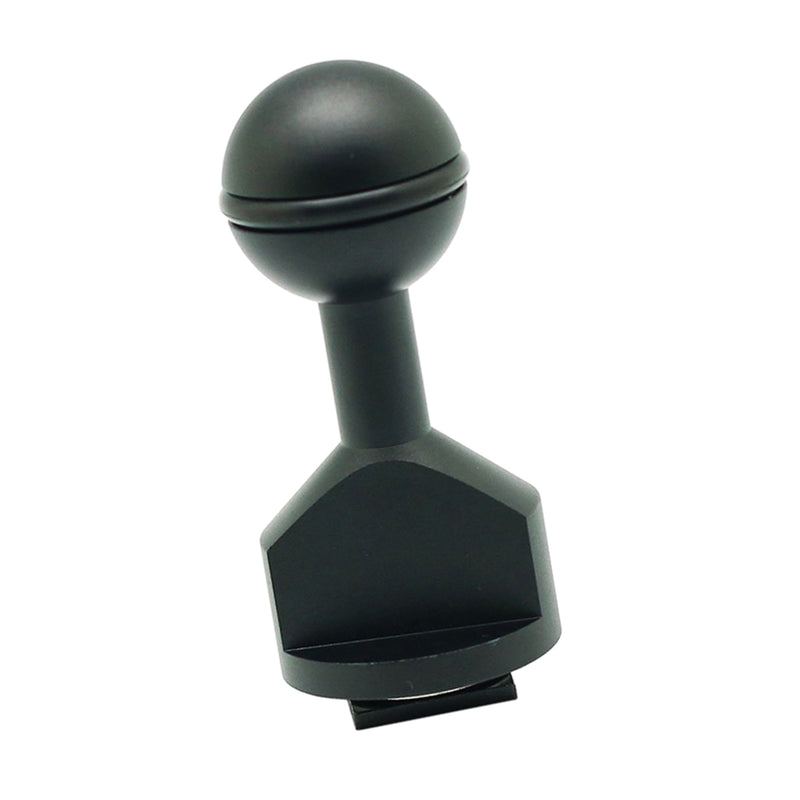 1" Mounting Ball for Cold Shoe Connector for Video/Flash/Strobe Lights