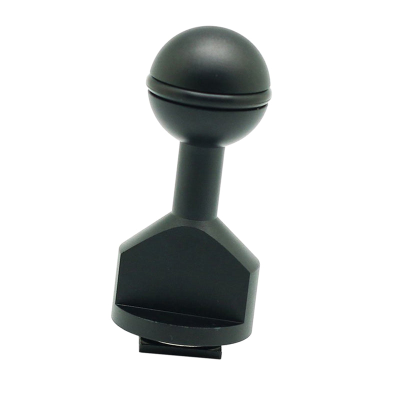1" Mounting Ball for Cold Shoe Connector for Video/Flash/Strobe Lights