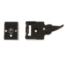 For Manfrotto 323 RC2 Rapid Connect Adapter with 200PL-14 Quick Release Plate Clamp