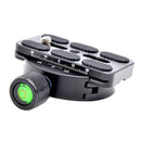 Professional Aluminum Alloy Quick Release Shoe Plate Adapter for DSLR Camera Camcorder Tripod Monopod Manfrotto 501HDV 503HDV 701HDV 577/519/561/Q5