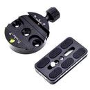 Professional Aluminum Alloy Quick Release Shoe Plate Adapter for DSLR Camera Camcorder Tripod Monopod Manfrotto 501HDV 503HDV 701HDV 577/519/561/Q5