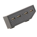 Multifunctional Expanded 4 Port Slots USB with Hub 2.0 High Speed Adapter for Xbox One Game Console