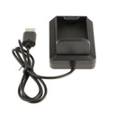 Battery Charger Charging Station Dock For Microsoft Xbox 360 Controller Black ( Battery Pack are Not Included)
