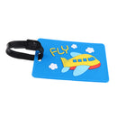 Personalized Luggage Tags Suitcase Holiday Travel Baggage Label Name Address Holder Blue