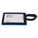 Personalized Luggage Tags Suitcase Holiday Travel Baggage Label Name Address Holder Blue