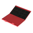 Aluminum Alloy 10 Pcs TF/3 Pcs SD Slots Memory Card Storage Box Case