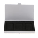 3SD Memory Card Single-layer Storage Box Case Cover Shell Protector Holder