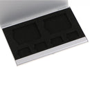 4TF 2SD Memory Card Single-layer Storage Box Case Cover Shell Protector Holder