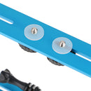 CNC Aluminum Alloy Selfie Extension Grip Handheld For GoPro 6 / 5 / 4 / 3+ / 3 / 2