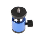 Tripod Pan Tilt Ball Head for Sony Nikon Canon Hot Shoe Mount Adapter Quick Plate Standard 1/4" M4 Screw Hole